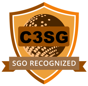 C3SG Certified Scaling Scrum with Scrum Guide badge. SGO recognized certification for advanced expertise in guiding multi-team Scrum implementations.